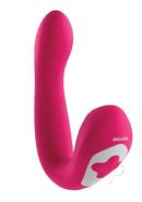 Buck Wild Rechargeable Silicone Dual Massager With Clitoral...
