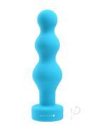 Gender X Plugged Up Rechargeable Silicone Anal Beads - Blue
