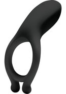 Optimale Rechargeable Silicone Vibrating C-ring - Black