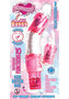 Orgasmalicious Luv Bunny Vibrator - Cotton Candy Pink