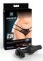 Hookup Panties Silicone Rechargeable Triple Teaser Panty Vibe With Remote Control - Sm/lg - Black