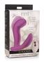 Inmi G-rocker Come Hither Rechargeable Silicone Vibrator With Remote Control - Purple